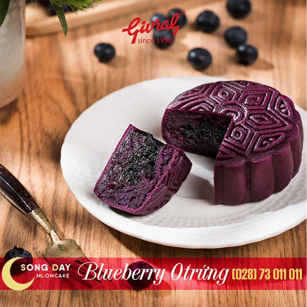 Bánh Givral Blueberry 0 trứng